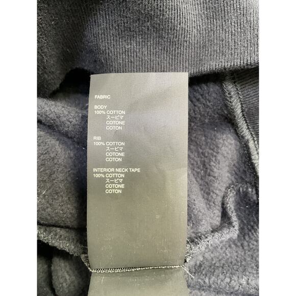 Fear Of God 'Baseball' Black Cotton Hoodie Size M - Picture 5 of 5